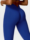 ZASUWA Female Deep V Back Pocket Leggings