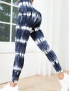 ZASUWA Female Hot Tie-dye Ombre Scrunch Bum Leggings