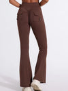 ZASUWA Female Flare Pocket Scrunch Bum Cargo Leggings