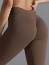 ZASUWA Female Seamless Scrunch Bum Yoga Leggings