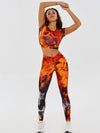 ZASUWA Female Skeleton Print Tracksuit