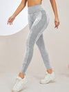 ZASUWA Female Denim Scrunch Bum High-rise Leggings