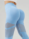 ZASUWA Female Fishnet Scrunch Bum Seamless Leggings