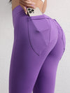 ZASUWA Female Pocket Scrunch Bum Hip-lift Leggings