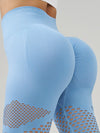 ZASUWA Female Fishnet Scrunch Bum Seamless Leggings