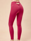 ZASUWA Female Twist Cutout Hip-lift Leggings