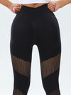 ZASUWA Female Fishnet Quick Dry Tight Yoga Leggings