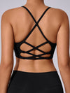 ZASUWA Female Cross Back U Collar Sports Bras