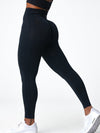 ZASUWA Female Sexy Scrunch Bum Hip-lift Seamless Leggings