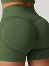 ZASUWA Female Quick-dry Scrunch Bum Seamless Booty Shorts