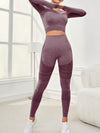 ZASUWA Female Scrunch Bum Seamless Quick-dry Tracksuit