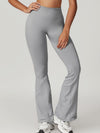 ZASUWA Female Flare Scrunch Bum High-waisted Seamless Hip-lift Pants