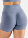 ZASUWA Female Ultra Thin Quick-dry Scrunch Bum Spandex Gym Booty Shorts