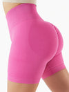 ZASUWA Female Quick-dry Scrunch Bum Spandex Gym Booty Shorts