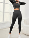 ZASUWA Female Scrunch Bum Seamless Quick-dry Tracksuit