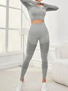 ZASUWA Female Scrunch Bum Seamless Quick-dry Tracksuit