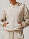 ZASUWA Female Pocket Casual Hoodie