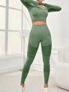 ZASUWA Female Scrunch Bum Seamless Quick-dry Tracksuit