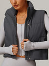 ZASUWA Female Pocket Zipper Down Vest