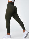 ZASUWA Female Sexy Scrunch Bum Hip-lift Seamless Leggings