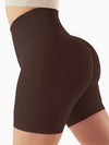 ZASUWA Female Quick-dry Scrunch Bum Spandex Gym Booty Shorts