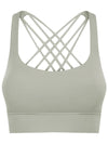 ZASUWA Female Basic Cross Back Sports Bras