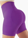 ZASUWA Female Quick-dry Scrunch Bum Spandex Gym Booty Shorts