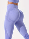 ZASUWA Female Seamless Quick-dry Scrunch Bum Hip-lift Leggings