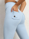 ZASUWA Female Pocket Scrunch Bum Cargo Leggings