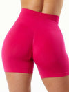 ZASUWA Female Ultra Thin Quick-dry Scrunch Bum Spandex Gym Booty Shorts