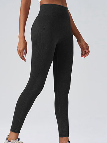 ZASUWA Female Denim Elastic Tight  Hip-lift Leggings