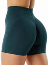 ZASUWA Female Ultra Thin Quick-dry Scrunch Bum Spandex Gym Booty Shorts