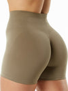 ZASUWA Female Ultra Thin Quick-dry Scrunch Bum Spandex Gym Booty Shorts