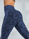 ZASUWA Female Leopard Scrunch Bum Quick-dry Leggings