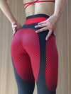 ❤ZASUWA Female Pop Style Contrast Color Leggings