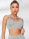 ZASUWA Female Cutout Backless Mesh Tracksuit