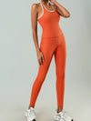 ZASUWA Female Sexy Hollow Out Halter Jumpsuit