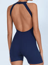 ZASUWA Female Backless Cutout Romper