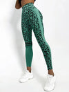 ZASUWA Female Leopard Scrunch Bum Quick-dry Leggings