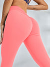 ZASUWA Female Scrunch Bum Deep V Back Leggings