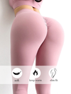 ZASUWA Female High-waisted Hair-grinding Nude Yoga Leggings