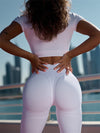 ❤ZASUWA Female Extra Sexy Push-Up "Juicy White" Leggings