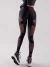 ❤ZASUWA Female Unique Wildest Net Style Hip-lift Leggings