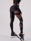 ❤ZASUWA Female Unique Wildest Net Style Hip-lift Leggings