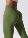 ZASUWA Female Scrunch Bum Deep V Back Leggings