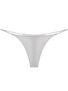 ZASUWA  Female Solid Color T-back Thong