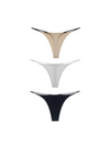 ZASUWA  Female Solid Color T-back Thong