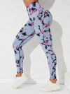 ZASUWA Female New 22 Colors Hot Tie-dye Scrunch Bum Leggings