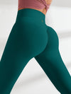 ZASUWA Female High-waisted Hair-grinding Nude Yoga Leggings