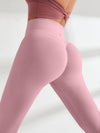 ZASUWA Female High-waisted Hair-grinding Nude Yoga Leggings